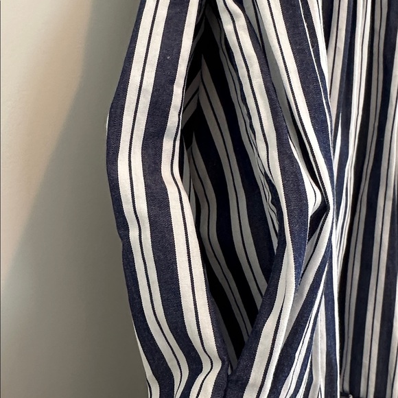 Hill House Ellie Nap Dress - Navy Stripe - Picture 6 of 8